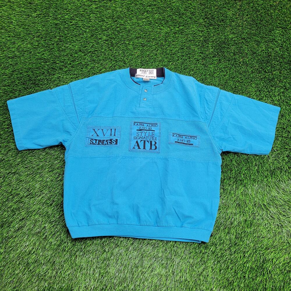 Vintage 1993 Kappa-Alpho Rho Shirt M 21x23 Baggy Boxy Street-Scenes